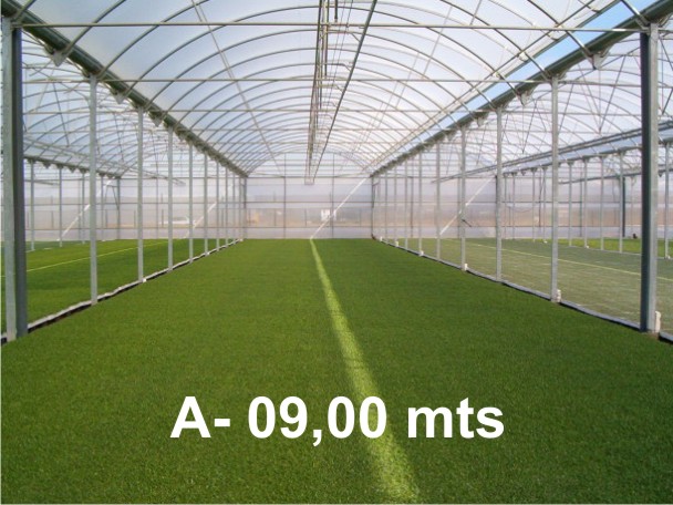 Plastyagro. Cubierta Invernadero A-9,00 m